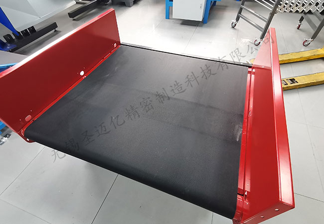 Pull distance belt conveyor