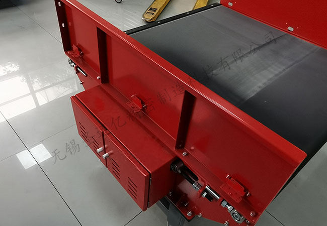 Pull distance belt conveyor
