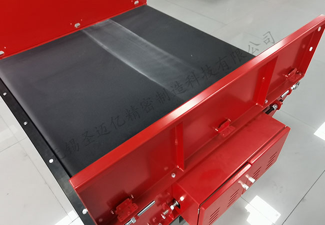 Pull distance belt conveyor