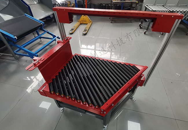 Slant stick side machine